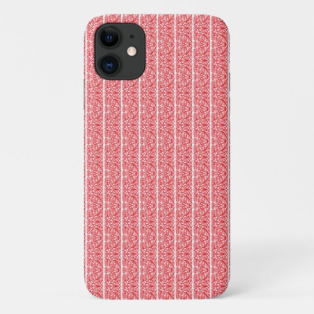 iPhone 11 Case | Barely There | Red | Stylish (Back)