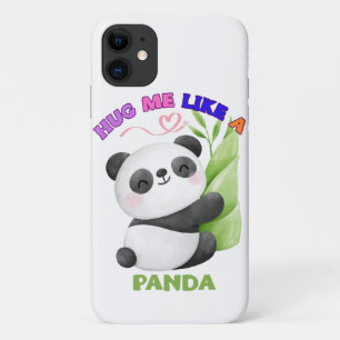 iPhone 11 Case – Hug Me Like a Panda 🐼