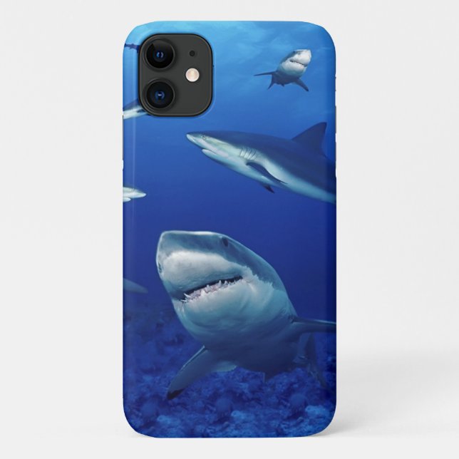 iPhone 11 Case-Sharks Case-Mate iPhone Case (Back)