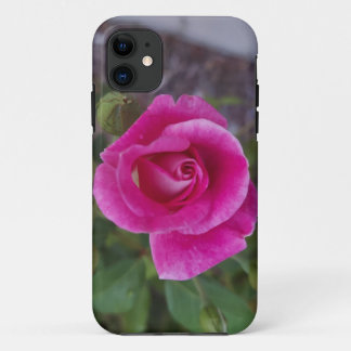 iPhone 11 case with pink flower