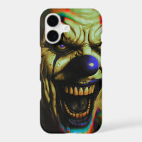 iPhone 11 phone case with creepy scary clown