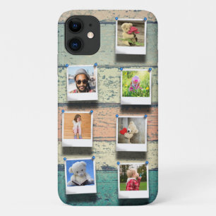 iPhone 11 Pro Personalised 7 Photo Collage Case-Mate iPhone Case