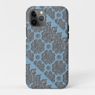 iPhone 11Pro Case with Embossed Brocade
