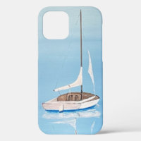 IPhone 12 Cover with Nantucket Scene
