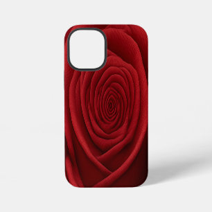 iPhone 12 Mini Case - Red Rose Flower