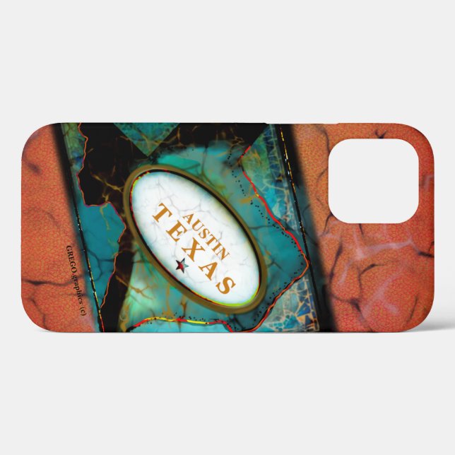 iPhone 12 Pro - a Longhorn case for Austin, TX (Back (Horizontal))