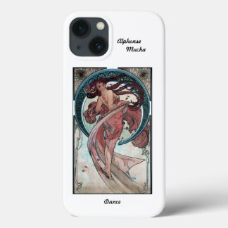 iPhone 13 case Alphonse Mucha Art Nouveau