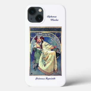 iPhone 13 case Alphonse Mucha Art Nouveau 