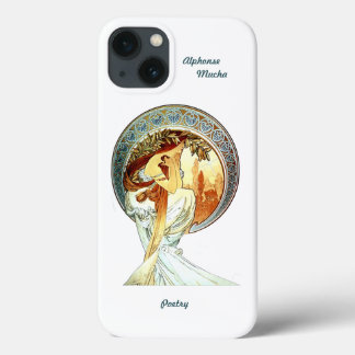 iPhone 13 case Alphonse Mucha Art Nouveau