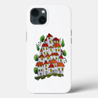 iPhone 13 case (Doodle - Hand-drawn)