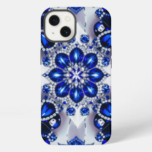 iPhone 13 Case-Mate with Blue White Colours Case