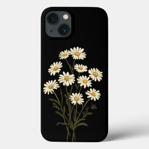 iPhone 13 Case with Daisy Flower Design