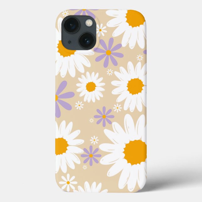 Iphone -13 Daisy Mobile case  (Back)
