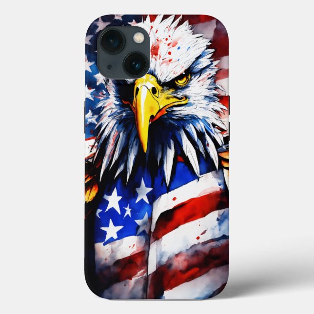 iPhone 13 Premium Leather Back Cover (Back)