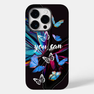 iPhone 14 Butterfly Case : YOU CAN