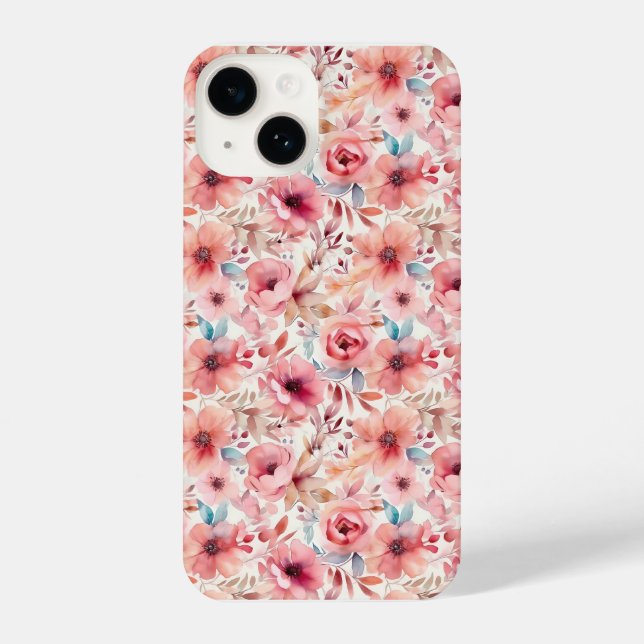 iPhone 14 Case Floral (Back)