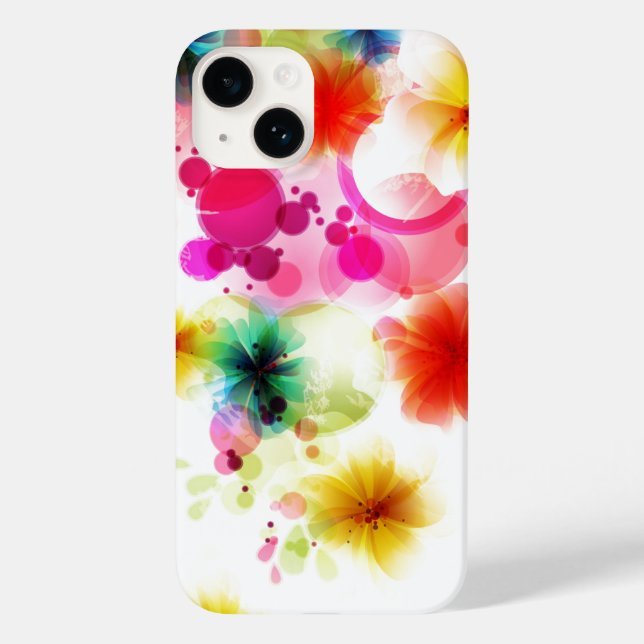 iPhone 14 Case-Flowers  Case-Mate iPhone Case (Back)