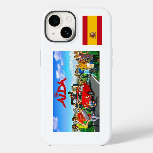 iPhone 14 Fountain Case-Mate iPhone Case (Back)