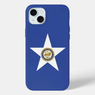 iPhone 15 Plus Case-Mate, Houston, Texas flag Mini Case