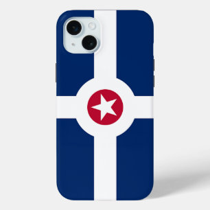 iPhone 15 Plus Case-Mate, Indianapolis flag Mini Case