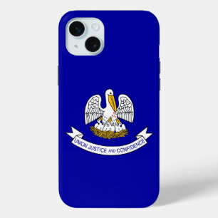 iPhone 15 Plus Case-Mate, Louisiana flag Mini Case