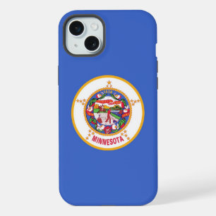 iPhone 15 Plus Case-Mate, Minnesota flag Case