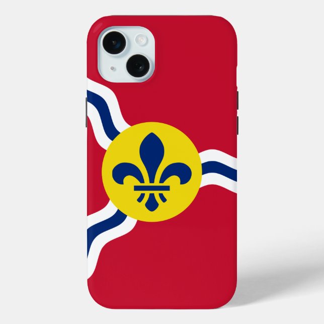 iPhone 15 Plus Case-Mate, St. Louis flag Case-Mate iPhone Case (Back)
