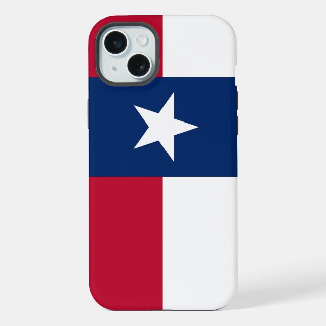 iPhone 15 Plus Case-Mate, Texas flag Case (Back)
