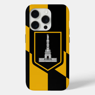 iPhone 15 Pro Case-Mate, Baltimore flag iPhone 15 Pro Case