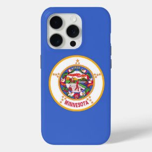 iPhone 15 Pro Case-Mate, Minnesota flag Case