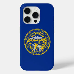 iPhone 15 Pro Case-Mate, Nebraska flag Case