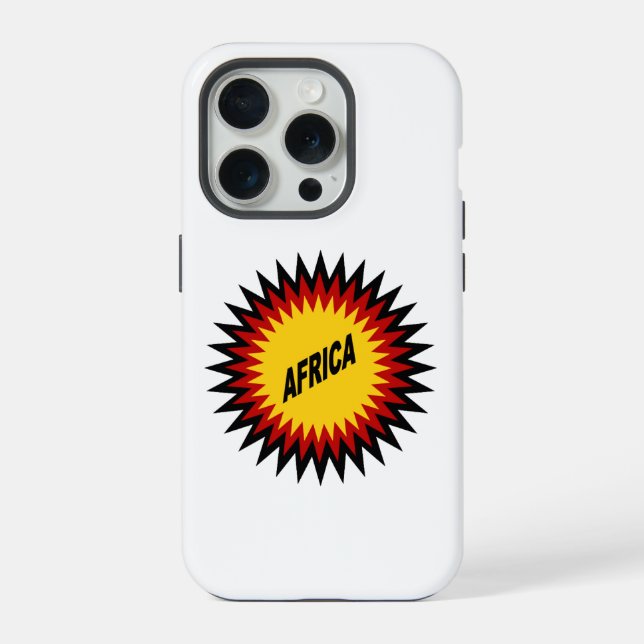 iPhone 15 Pro  case SUN  AFRICA  (Back)