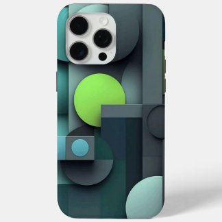 iPhone 15 pro max case black and green 