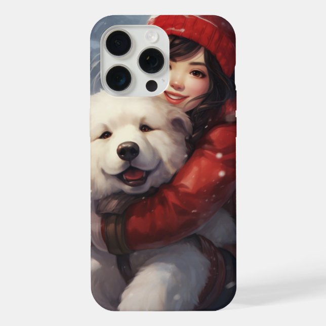 iPhone 15 Pro Max Cases - Dog-2 (Back)