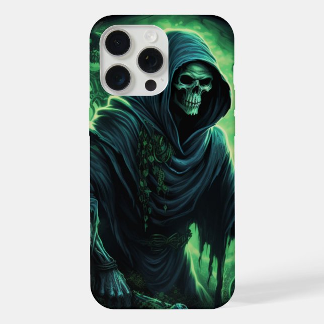 iPhone 15 Pro Max Cases -Skull 11 (Back)