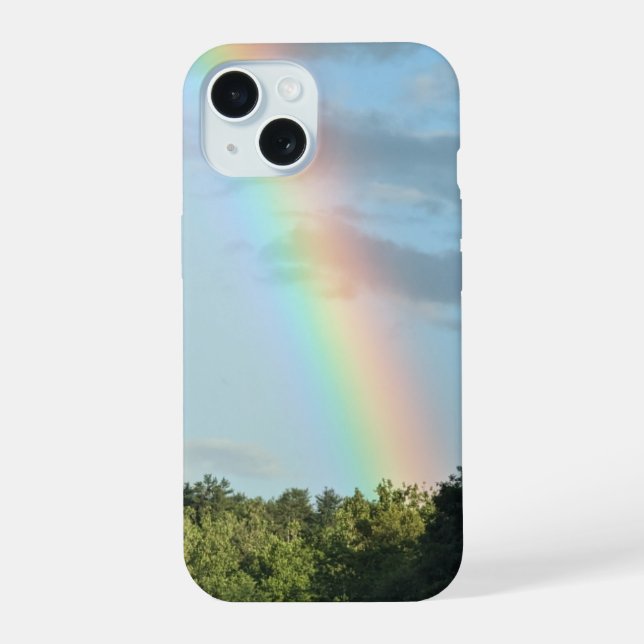 iPhone 15 rainbow design case (Back)