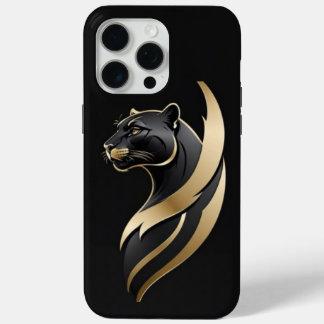 iPhone 15Pro Max case black panther