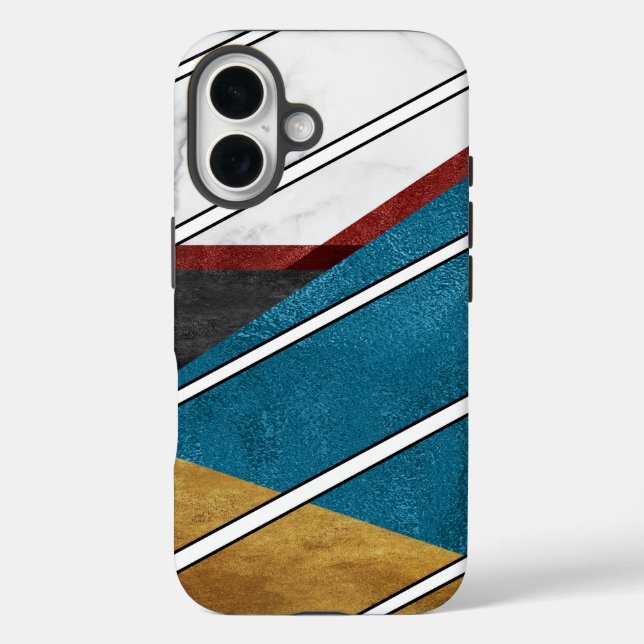 iphone 16 Abstract case design (Back)