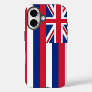 iPhone 16 Case-Mate with Hawaii state flag Case