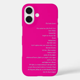 iphone 16 Pink Phone case Soula System