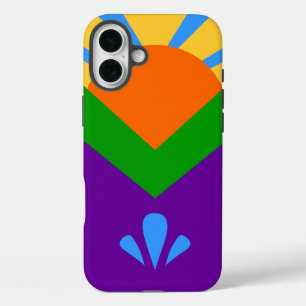 iPhone 16 Plus Case-Mate, Manitou Springs flag Case