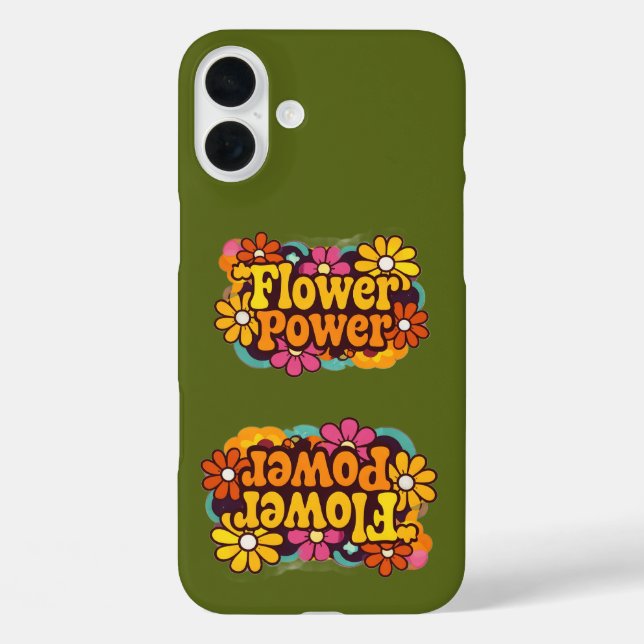 iPhone 16 Pro Cases | Electronics | Retro Floral (Back)