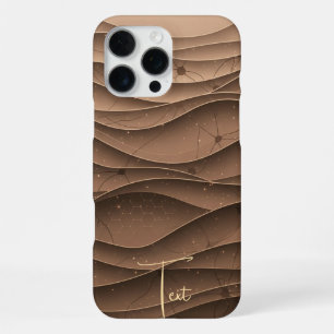 iPhone 16 pro Personalized Desert Titanium Design  iPhone 16 Pro Max Case