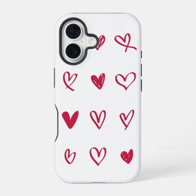 iPhone 16 Protective Phone Case – Cute Design (Back)