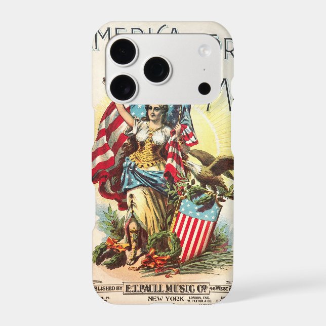 IPHONE 17 CASE ART 1900 SHEET MUSIC (Back)