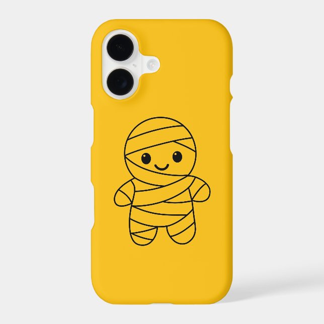 iPhone 17 Case – Cute Halloween Design (Back)