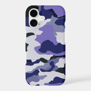 iPhone 17 Case Mate – Modern Blue Green Camo