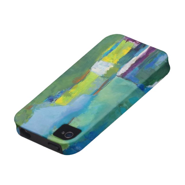 Iphone 4 case abstract art (Top)