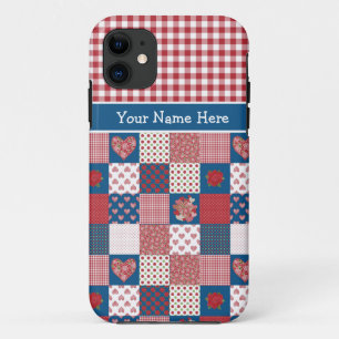 iPhone 5/5s Case to Personalise: Hearts and Roses