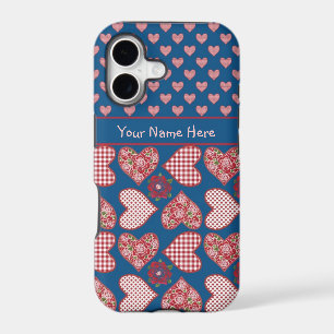 iPhone 5/5s Case to Personalise: Hearts and Roses